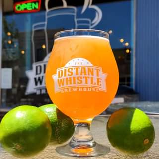 With the hot weather comes some cool brews! Our Key Lime Gose sour wheat ale is