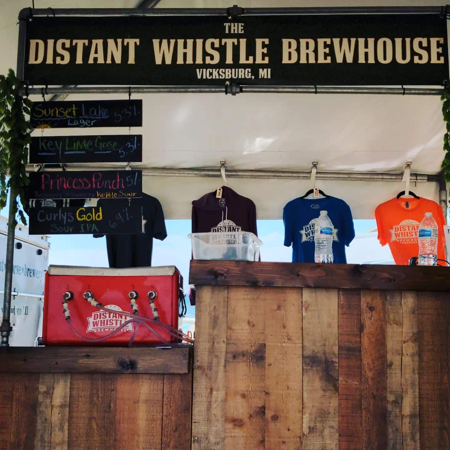 Ready for some fun in the sun at @burningfootbeer in Muskegon! Come see us here